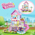Sitodier Set,689pcs 6-12 8-14,Holiday 6 7 8 9 10 11 12 13 14 Girls Building Blocks Garden Villa House Building Block
