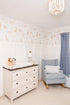 Crane Baby Safari Animal Print Fitted Crib Mattress Sheet & Changing Pad Cover