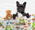 Cute Frog Baby Blanket Gifts, Super Soft Swaddle Newborn Cozy Receiving Blanket, Stroller Throw Blanket for Crib, 40x30