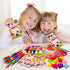 72 Summer Set Cinrobiye Pcs Fruit Coloring Book Bulk with Stacking Pencils, Tutti Frutti Party Favors, Tropical Hawaii