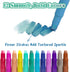 12 Colors Rainbow Sparkle Metallic Watercolor Gel Crayons, Glitter Twistable Crayons for Toddlers, Non-Toxic, Hands