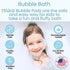 (60 TruKid Bubble Podz Bubble Bath for Kids, Toddlers, & Babies, Tear Free Gentle & Refreshing Bath Bomb for Sensitive