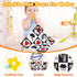 Black and White High Contrast Baby Toys 0-6 Months, Montessori Tummy Time Sensory Crinkle Toys for Newborn Infant