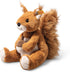 Steiff Phil Plush Squirrel, Premium Stuffed Animal for Kids, Brown, 8"