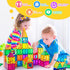 cossy 120Pcs Magnet Tiles Magnetic 3D Building Blocks Set for Kids 3+ with Stronger Magnets, Educational Construction
