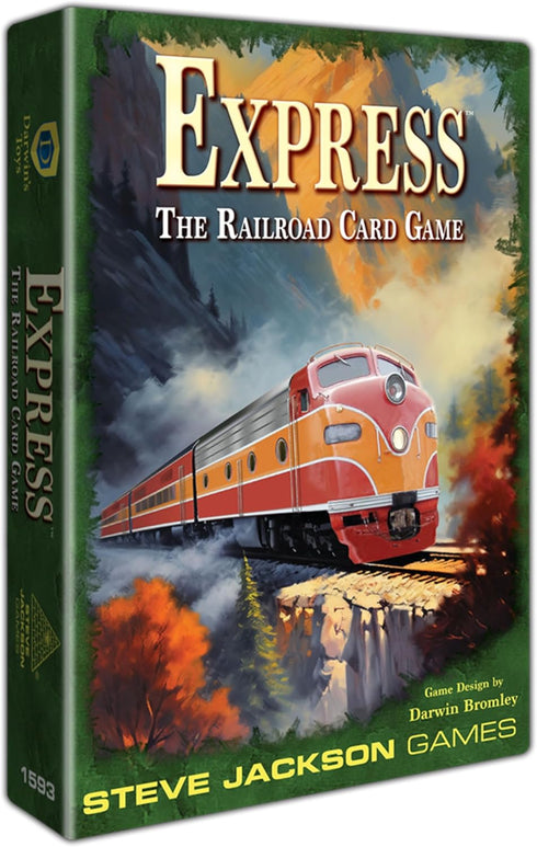 Steve Jackson Games Express: The Railroad Card Game, Strategy Game for 2 to 6 Players Ages 14+