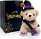 Halloween Plush Bear - Halloween Pumpkin Witch Stuffed Animal Teddy Bear, 8 Inch