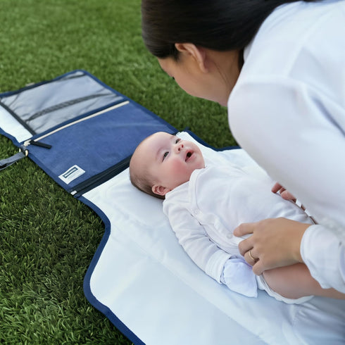 2.0 360 BeeStarz Baby Changing Pad Portable Waterproof Travel Diaper Changing Mat for Newborns, Infants & Toddlers |