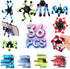 Hdnpea Easter Basket Stuffers for Kids, 36PCS Glow Transformable Fidget Spinners for Kids