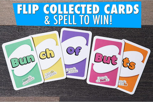 Fast Paced Card Game - Funny Family Game for 2 to 8 Players, Includes Card Holder & 71 Cards