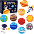 CiyvoLyeen Space Sewing Kit for Kids Solar System DIY Activity Kids Felt