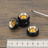 RCAWD Rim Wheel Drift Tire for 1/28 Wltoys K969 K989 P929, Drift Rally Kyosho Mini-Z Mini-Q Mini-D (Yellow)