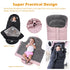 Universal Baby Bunting Bag - Waterproof Stroller Footmuff in Pink