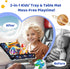 DREAMANIA Airplane Kids Travel Tray for Toddler Car Seat - Toddler Tray for Plane or Train - Travel Essential