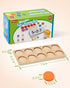 Set 1st 2nd Counters 3-8 SYNARRY Wooden Ten-Frame Math Manipulatives for Kindergarten Elementary Grade Homeschooling