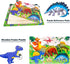 Wooden Jigsaw Puzzles for Kids Ages 3-5 - 6 Pack, 30 Pieces Colorful Educational Learning Toys