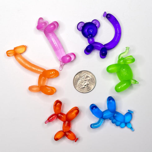 Raymond Geddes Balloon Eraser Animals - Tub of 24 (71633)