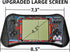 Brick Game Console,4.3" Large Screen Handheld Game Console,Building Block/Tank/Racing Game,Built-in 23 Classic Handheld Mini Games for Adults or Kids(Black)
