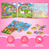 36 Pieces Magnetic Puzzles for Toddlers 3-5, Airplane Car Road Trip Activities for Kids 3-6 Years