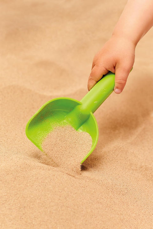 Set Playset 18M+ Hape Beach Basics Sand Toy Including Bucket Sifter, Rake, and Shovel Toys| Sand Toy for Toddlers