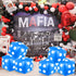 4 Pieces Jumbo Inflatable Dice, 12.6 Inch Large Fun Dice Toy for Indoor Outdoor Lawn Game Pool Party