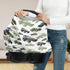 Binienty Womens Nursing Cover Breastfeeding Scarf, Truck Tractor Print Baby Car Seat Covers Multi Use Newborn