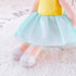 Gloveleya Dolls First Baby Girl Gifts, Soft Stuffed Doll Yellow, 15" with Gift Bag