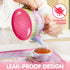 35Pcs Set Set, 3 4 5 6 JOYIN Unicorn Tea Party for Little Girls, Pretend Tin Teapot Princess Tea Time Play Kitchen Toy
