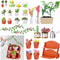 26 Pieces Dollhouse Plant Miniature Bonsai Mini Potted Plant Flower Model Tiny