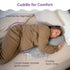 Boppy Cuddle Pregnancy Pillow - Compact Ergonomic Maternity Pillow, Versatile Support, Great Side Sleeper Pillow