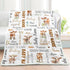 Novusopt Custom Blanket with Name Baby Sherpa Blanket Cow Personalized Baby Blankets for Boys Girls Unisex Sherpa