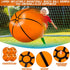 Meooeck 27 Inch Large Inflatable Basketball Beach Balls for Pool Summer Outdoor Activity Games and Birthday Party