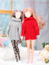 Sotiff 10 Pairs Handmade Doll Lace Stockings, Long Sock Female Doll Socks, Casual Accessories for DIY Baby Doll Clothes