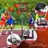Kids Basketball Hoop, Adjustable Height Basketball Toy with Stand, Toddler Basketball Gifts for Boys Age 3-8, Indoor
