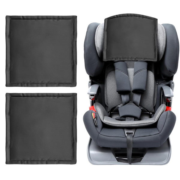 Sprouterie Silky Head Carseat Cover for Babies Silk Feeling Satin Head Cover for