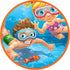 PlayMonster Aqua Diver - The Race-The-Clock Pool Game in Orange