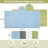 6 Set 0-5 2 55" 27.5" 4 PCS Toddler Bath Towel for Boy Girl Year, PCS Thick Absorbent Hooded Baby Bath Towels Large x