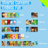 SpriteGru Seek and Find Scavenger Hunt Card Game - 50 Cards for Family & Kids Outdoor Activities