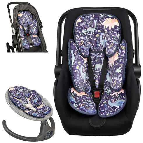 Pea Pod Infant Car Seat Insert 2-in-1 Baby Car Seat Head &