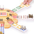 Set 8 Yellow Mountain Imports Metal Die-Cast Mexican Train Domino Train Markers