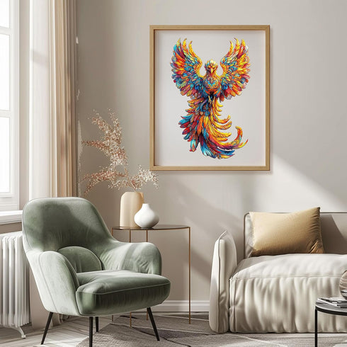 8.5 5.6in 70pcs Wooden Puzzles for Adults - Flameborn Wooden Jigsaw Puzzle, Unique Animal Shaped Wood Puzzles Adult