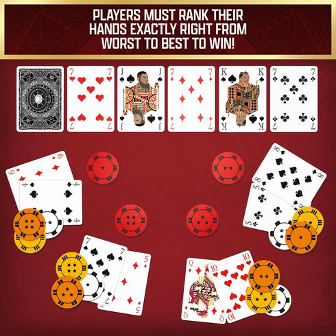 10+ The Gang | Grown-Up Toy of the Year Finalist | Co-Operative Poker | Family Game | Game Night | Strategy Game | Ages