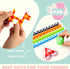 12 JOYIN Pcs Prefilled Easter Eggs with Mini Snake Cubes Twist Puzzle Toys Snake Speed Cube Fidget for Kids Easter
