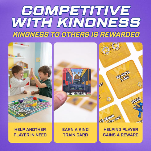 510) Super Trains: First Ride Kids Train Board Game (Ages | Easy to Learn Family Game | Competitive with Kindness
