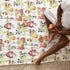 30 40 HawSkgFub Farm Life Barn Animal Mink Baby Blankets Dotted Backing Boy Girl Shower Gift, Cow Horse Sheep Pig Chick