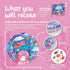 Tummy Tummy 3 KooKooBaby Water Time Mat - Large Sensory Baby Water Mat for Time & Motor Development - Leak-Proof