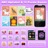 Kids Phone Toys for 3-8 Year Old Girls - Touchscreen Toddler Phone with Camera, MP3 Player, Games, Habit Tracker