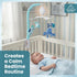 Giggle Babble Ocean Baby Mobile with Music Calming Nautical Crib Mobile with Sea Animals, Soothing Lullabies