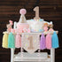 JUIIZAY Baby First Birthday Party Decorations Macaron High Chair Banner Daisy1st Crown