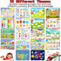 36 Theme Montessori Busy Book for Toddlers 3+, Preschool Learning Activities for Kids, Educational Tools for Autism